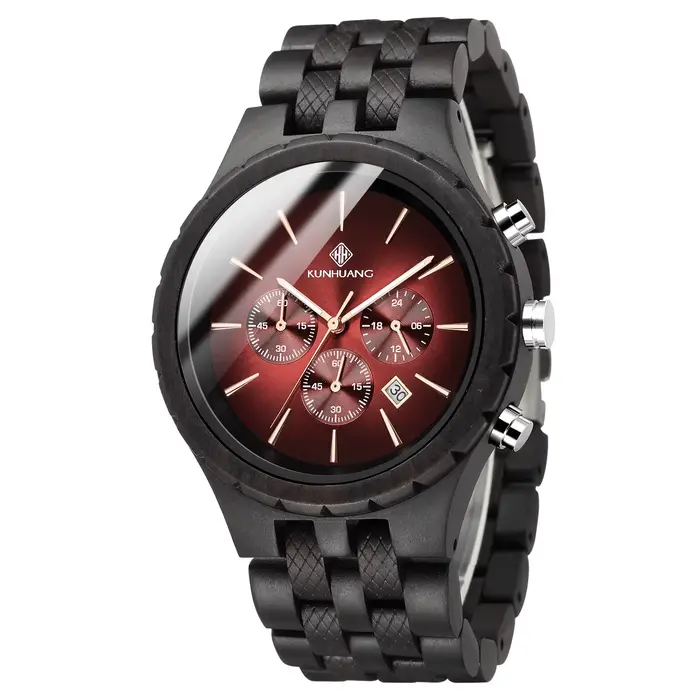 Montre en bois pour homme