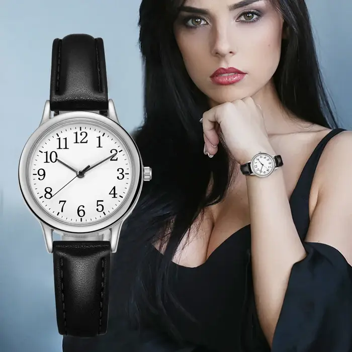 Nouvelle mode étudiants montres dames montres de luxe femme petit Bracelet en cuir montre pour filles cadeaux Relogio Feminino chaud