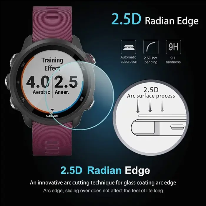 Protecteur d'écran pour montre intelligente Garmin Forerunner 970 955