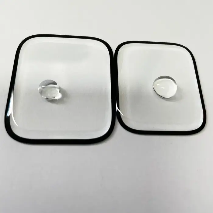 5 pièces/lot pour Apple Watch S7 S8 S9 S10 montre Ultra2 49 45 41MM S5 S3 S4 SE S6 40MM 44mm écran avant lentille extérieure en verre avec OCA