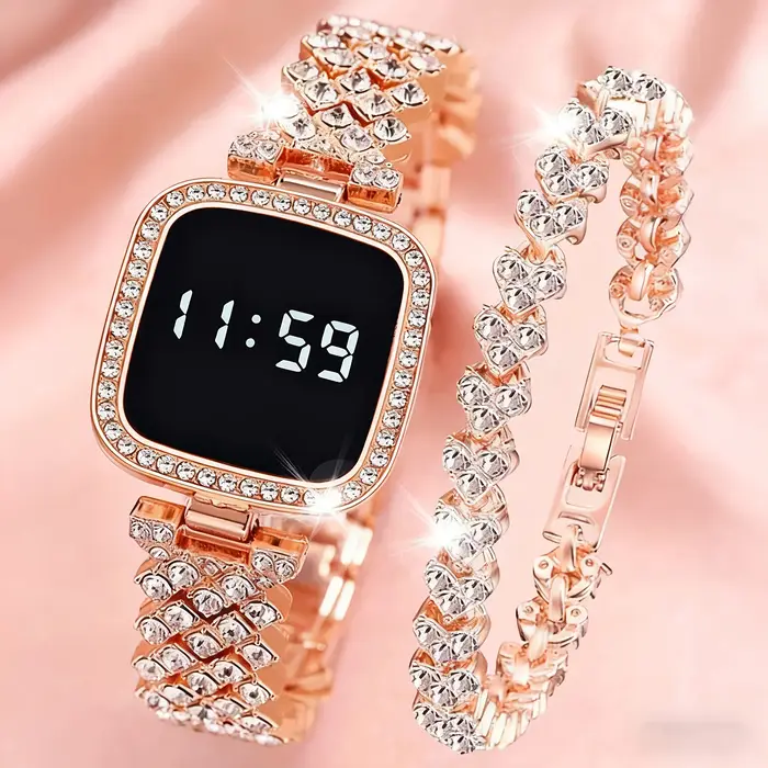 Nouvelle montre numérique avec bracelet offert