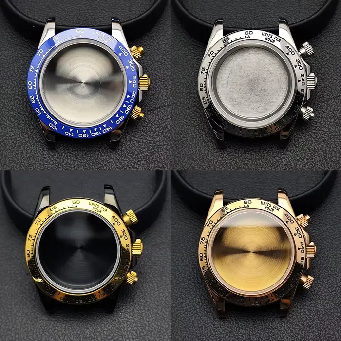 Boîtier en acier pour montres pour hommes