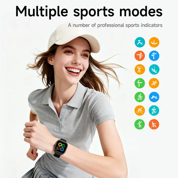 HOCO Y36 1.72 pouces TFT écran tactile Version d'appel montre intelligente fréquence cardiaque sommeil oxygène Sport surveillance Smartwatch IP67 étanche