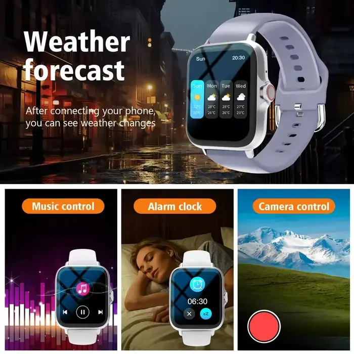 Nouvelle Montre Connectée Bluetooth 2026 avec Appel