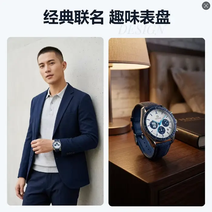Montre chronographe pour homme 2026OMAYS