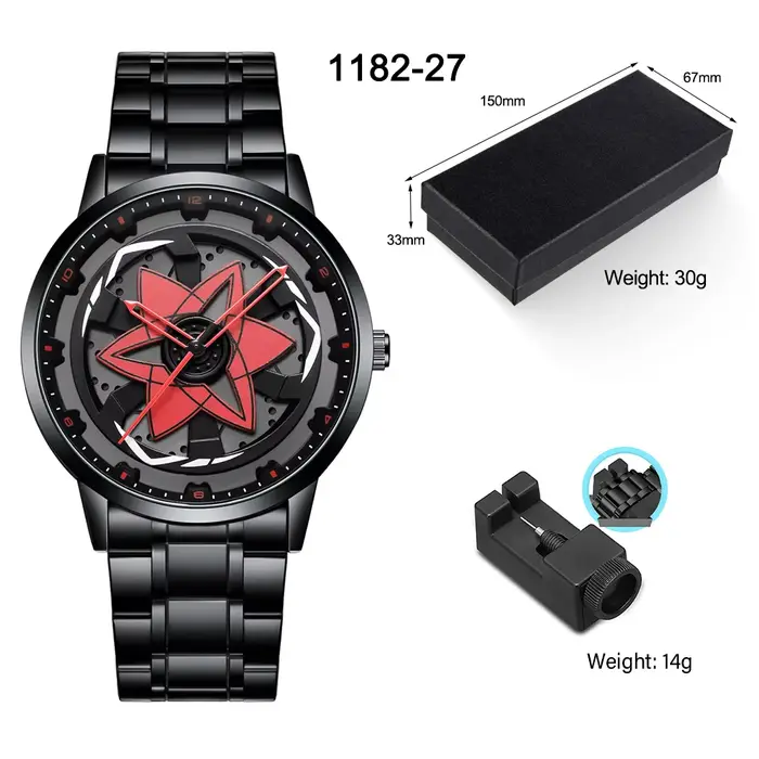 Nouvelle Montre Sportive Homme 2026 – Design Élégant Inspiré du Sharingan