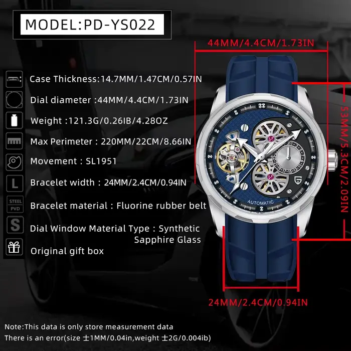 Nouvelle Montre de Luxe PAGANI DESIGN 2026