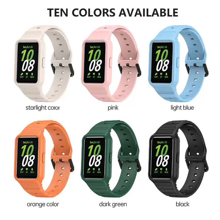 Bracelet intégré et étui pour Samsung Galaxy Fit 3 Watch