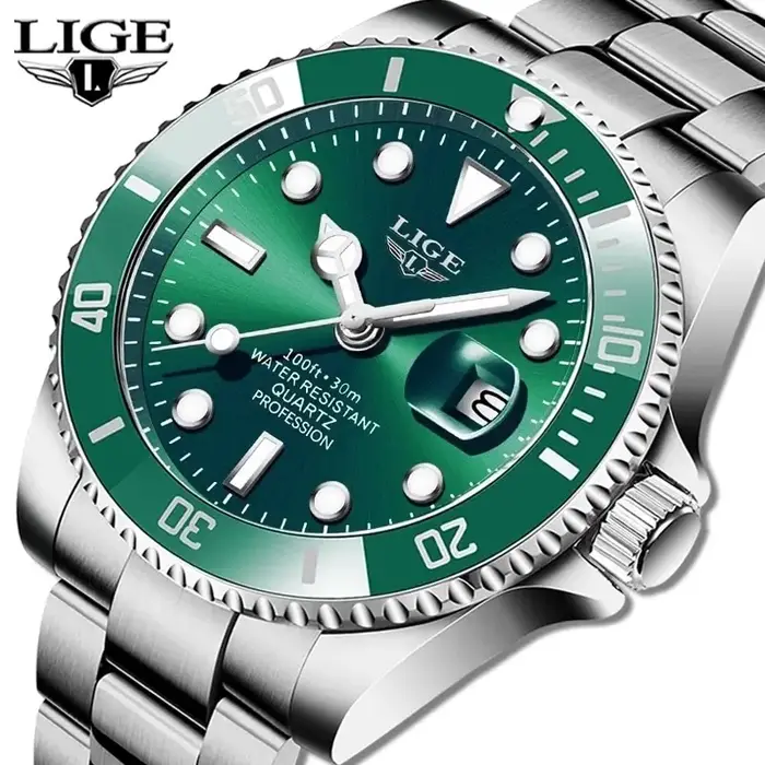 Montre de plongée étanche pour homme