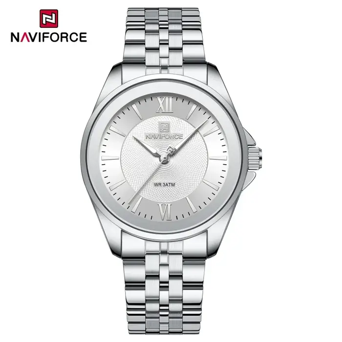 NAVIFORCE – montre à Quartz étanche 3ATM pour femmes, bracelet en acier inoxydable, simple et à la m