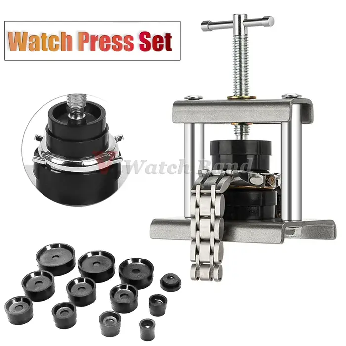 Ensemble de presse de montre professionnelle 12 pièces/18 pièces/ensemble