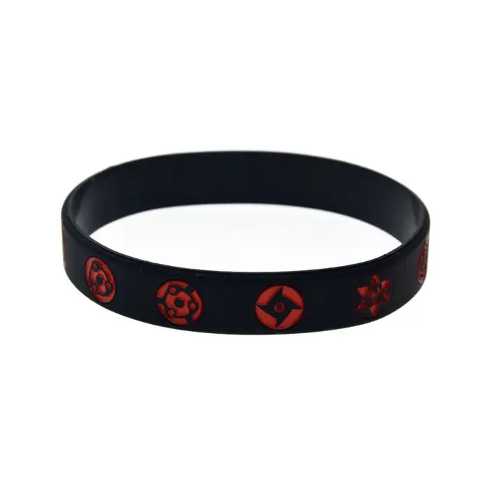 Bracelet en silicone souple pour hommes et femmes