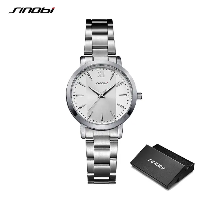 Sinobi-Montres à quartz élégantes pour femmes, montres-bracelets à la mode, design original, meilleu