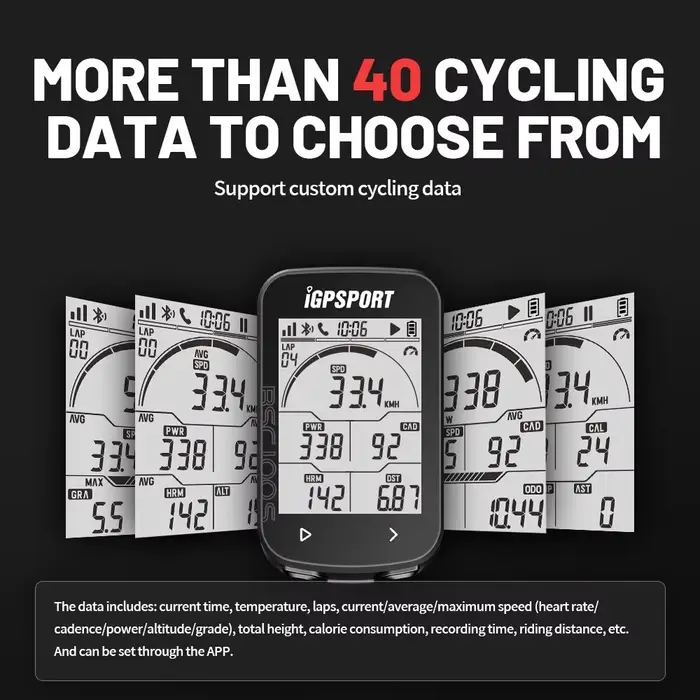 GPS Vélo Ordinateur IGPSPORT BSC100S Cycle Sans Fil Compteur De Vitesse