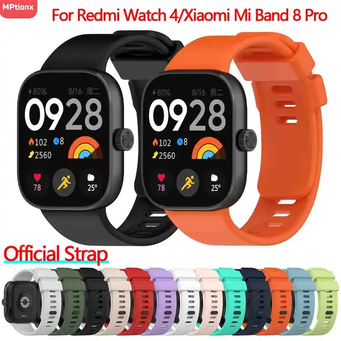 Bracelet en Silicone pour Xiaomi Redmi Watch 4
