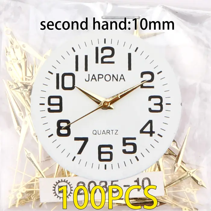 100 ensemble aiguilles de montre