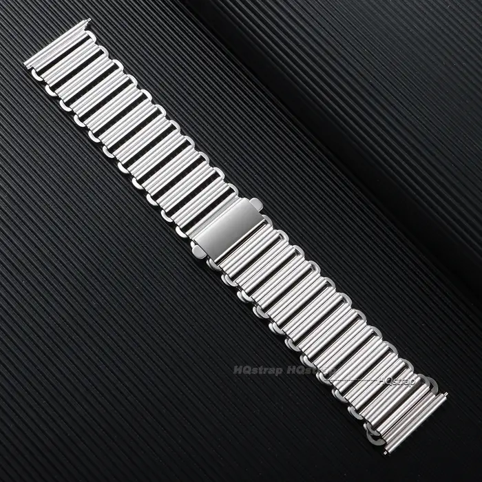 Bracelet de montre en métal de haute qualité pour Bonklip 18 20 22mm Bracelet de montre en acier ino