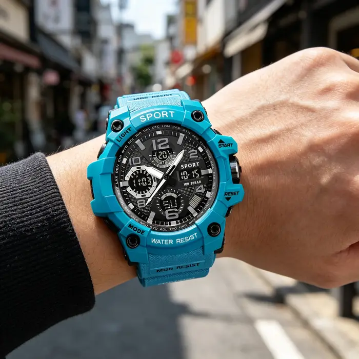Montre unisexe tendance et à la mode pour adolescents