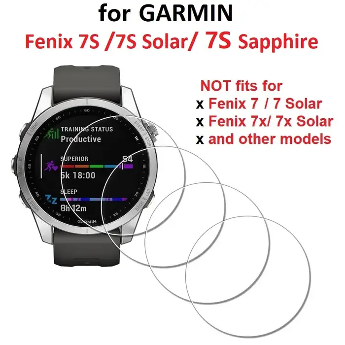 Protecteur d'écran pour montre connectée Garmin Fenix 7