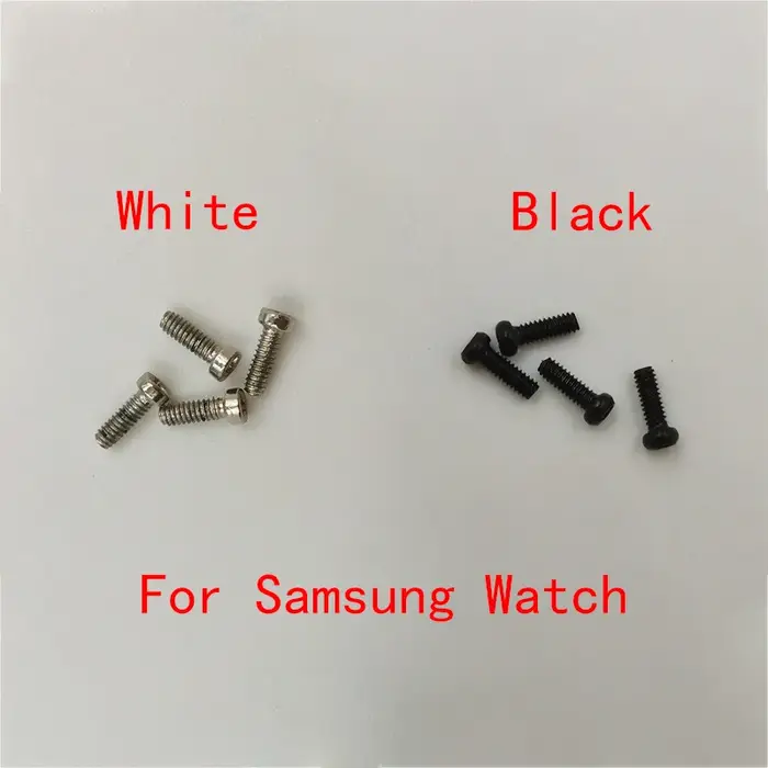 1 jeu de vis de couverture arrière de Type Y pour Samsung Watch 3 4 5 R800 R810 R805 R815 R720 R760 R820 R830 R840 R850 R600 R860 R870 R880 R890