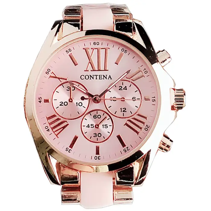 Mode rose femmes montres de luxe haut marque dames Montre-bracelet Style chaud Montre à Quartz Femme horloge Relogio