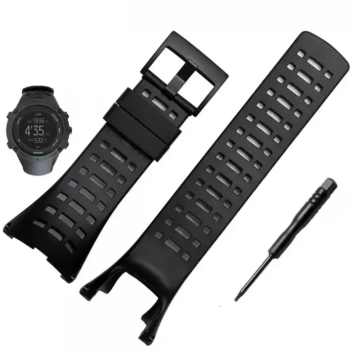 Accessoires de montre bracelet en caoutchouc et Silicone pour Suunto Ambit 3 Peak-Ambit 2 bracelets