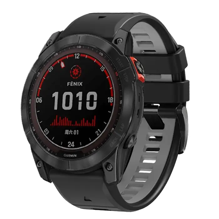 Bracelet de montre en Silicone 22 26MM