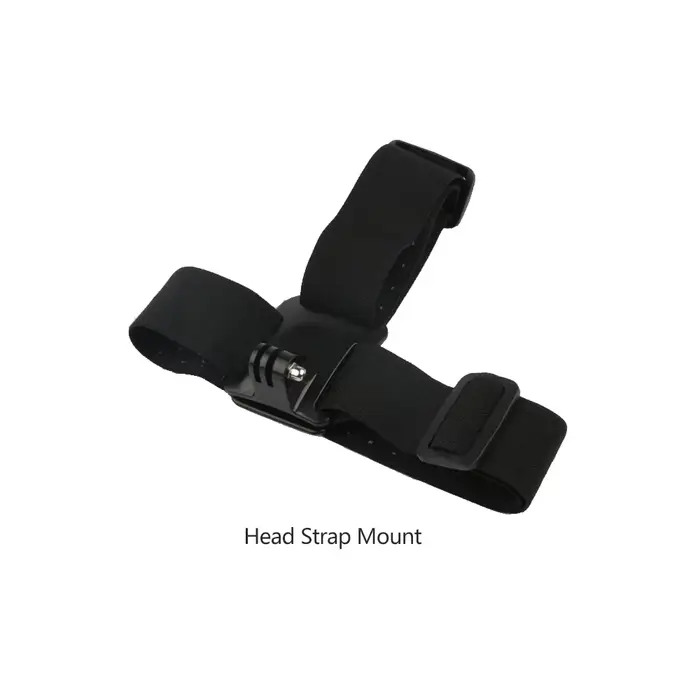 Kit d'accessoires pour caméra d'action, sangle de tête, support de poitrine réglable pour téléphone 
