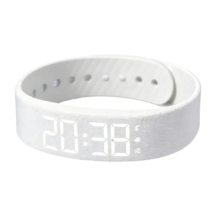 Bracelet intelligent de réveil pour TDAH, réveil silencieux à vibration, alarme sans bruit avec aide