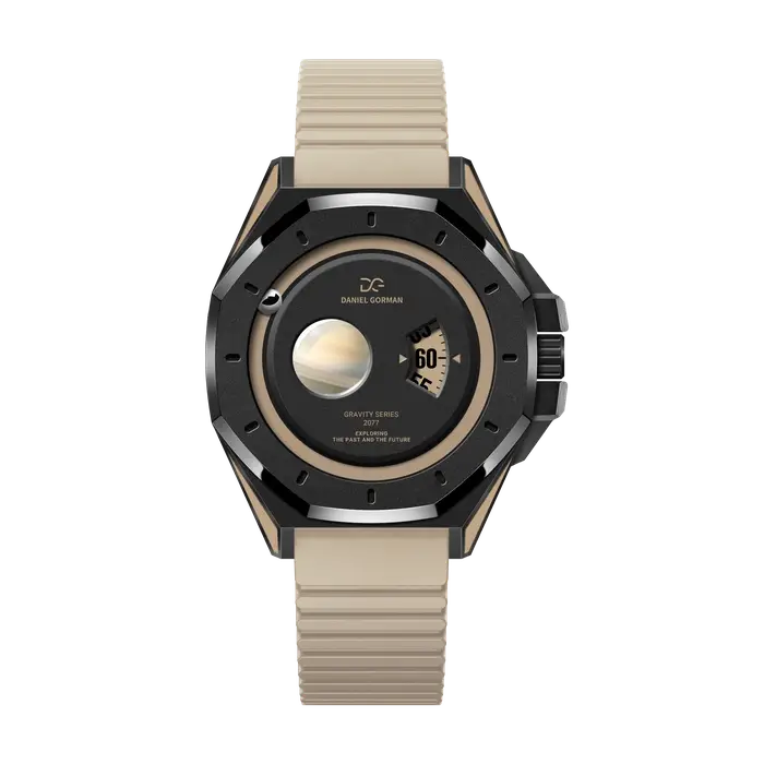DG0132 Nouvelle montre magnétique en laiton et cuivre, design Gorman 2026, cadeau pour les partenaires, un cadeau attentionné, montre orange émouvante