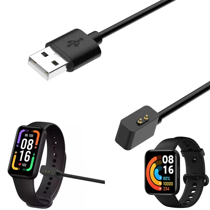 Adaptateur de chargeur USB Smartwatch S6, câble de charge Smartband, Xiaomi Redmi Watch 2, Mi Watch 
