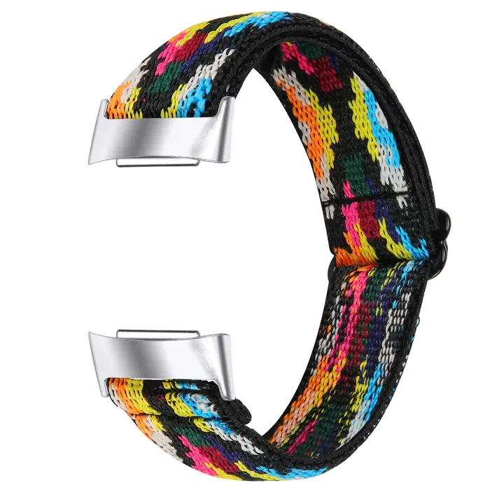 Bracelet élastique en Nylon pour Fitbit Charge 6 5 4 3 2