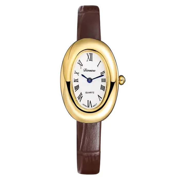 Montre à quartz étanche vintage pour femme