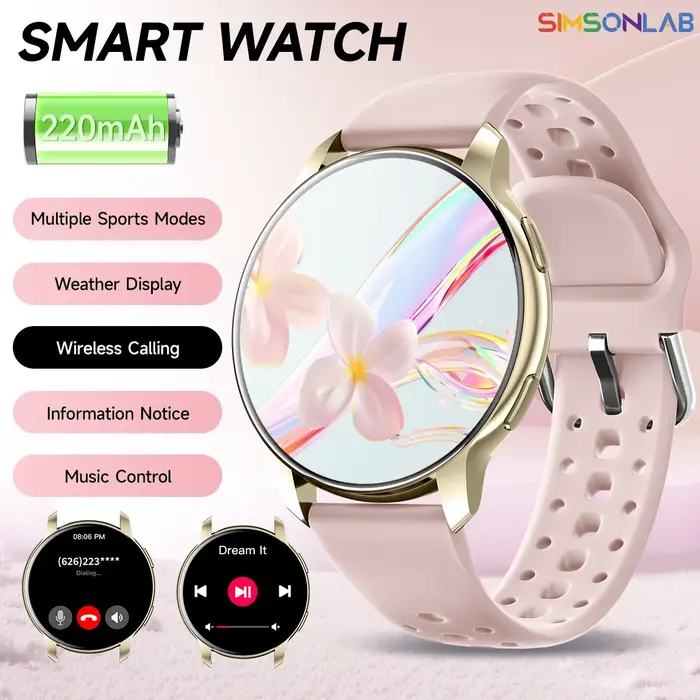 Montre connectée 2026 pour hommes et femmes