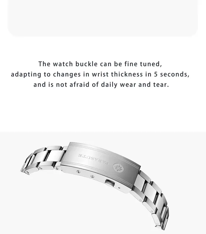 FARASUTE hommes montre automatique chronographe rétro mécanique montre-bracelet saphir 100M étanche