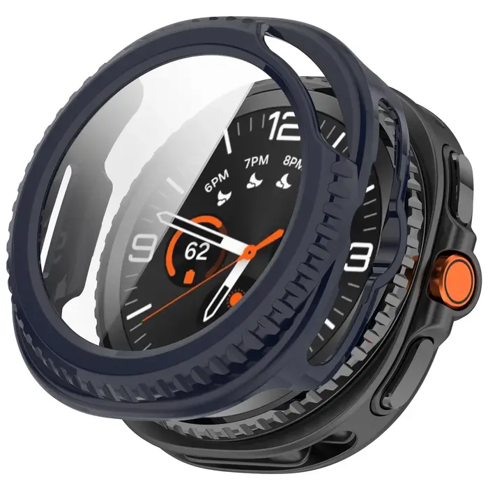 Verre trempé + boîtier PC pour Samsung Galaxy Watch 8 40/44mm classique 46mm coque de protection Ant