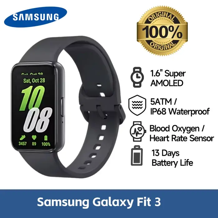 Nouveau bracelet intelligent Samsung Galaxy Fit3 1