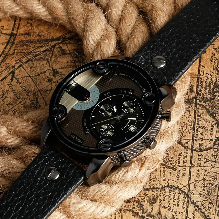 Sport grandes affaires montres hommes horloge Locomotive armée rétro noir montre à Quartz Style Relogio Masculino Relojes Hombre