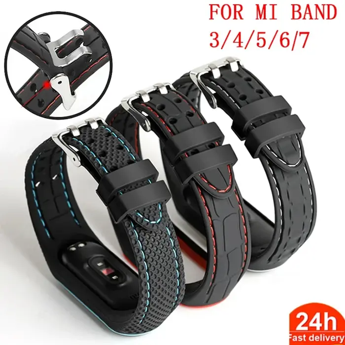 Bracelet en silicone pour Xiaomi Mi Band 4