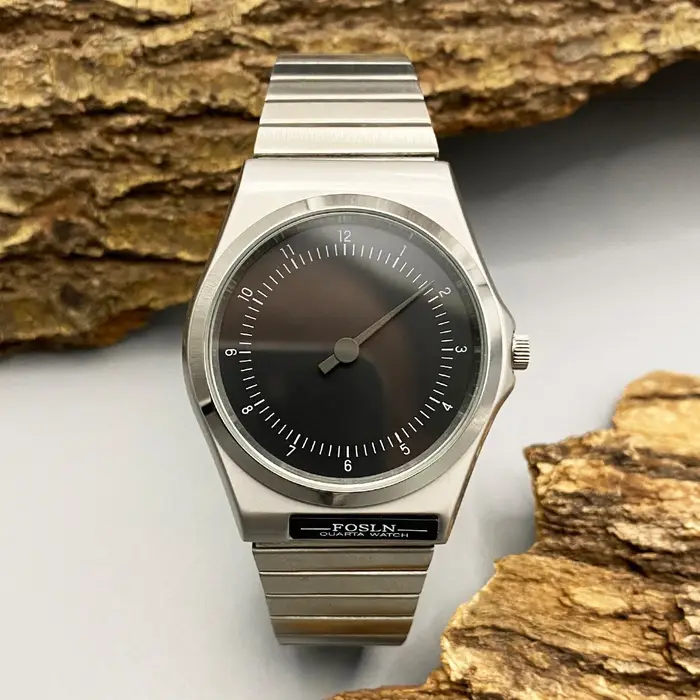 Montres vintage à mouvement lent pour homme, marque de luxe, haute qualité, style vintage, montre rare à quartz, design unique, montre-bracelet tendance pour homme.
