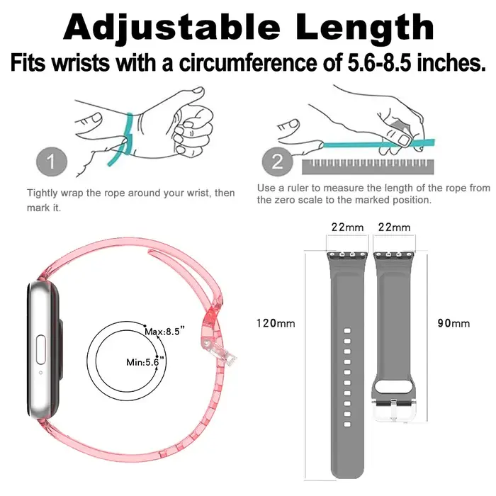 Bracelet de montre en Silicone pour Samsung Fit3