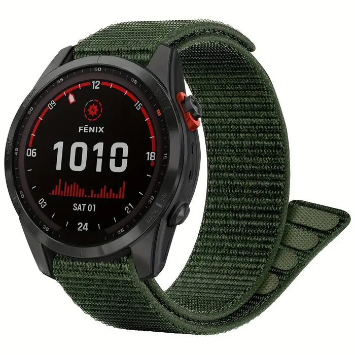 YAYUU 20 22 26mm boucle bracelet de montre en Nylon pour Garmin Fenix 7X 6X Pro 7 7S 6 6S 5X 5 5S Plus/Venu 2 Plus