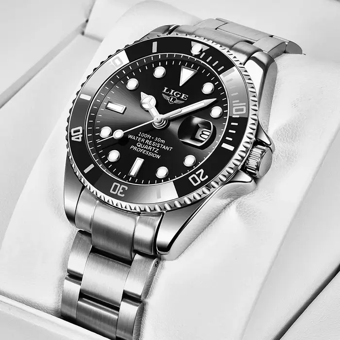 Montre de plongée étanche pour homme