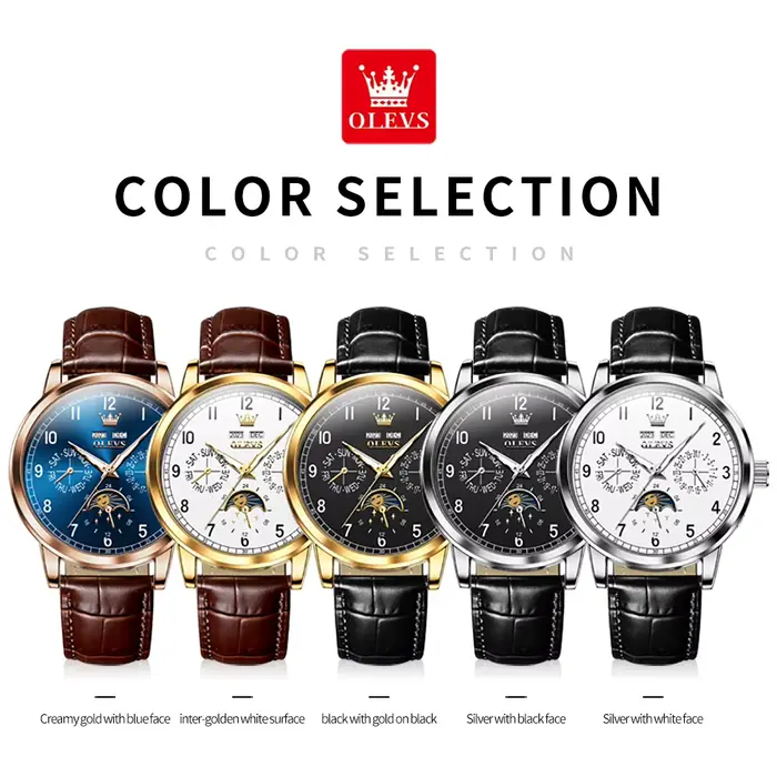 Montre Mécanique existent en Cuir pour Homme