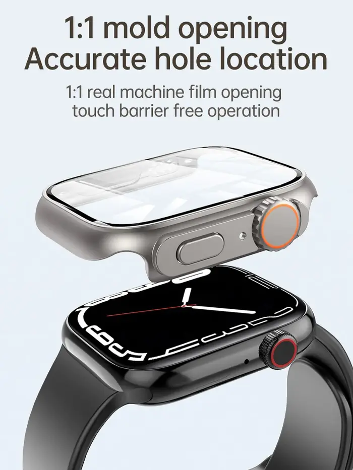 Coque en verre pour Apple Watch