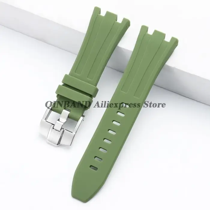 Bracelet de montre en caoutchouc Royal Oak 26mm