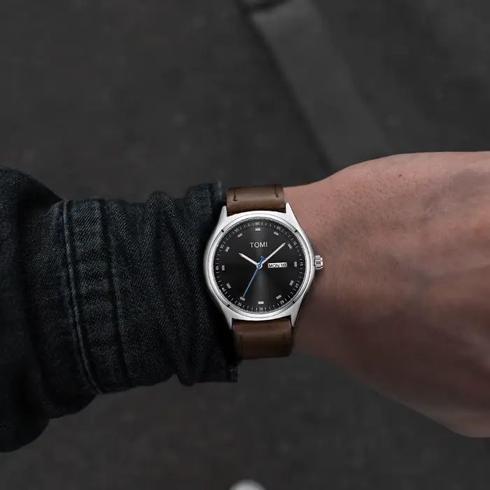 TOMI montre pour hommes minimaliste affaires décontracté