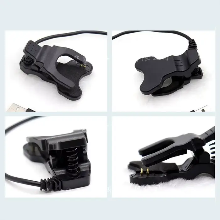 Câble de charge USB 5V universel pour montre connectée avec clip 2 broches/5 broches pour accessoire de chargeur