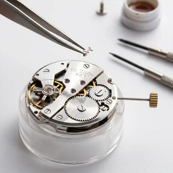 Pièces de rechange pour mouvement de montre Shanghai 7120