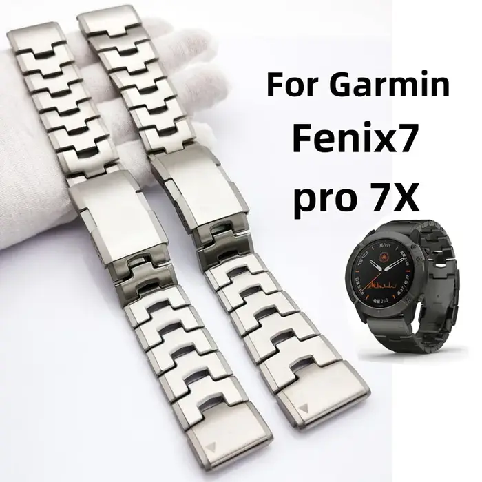 Bracelet de montre en acier de haute qualité pour Garmin Fenix 7Pro 7X Instinct Fenix8